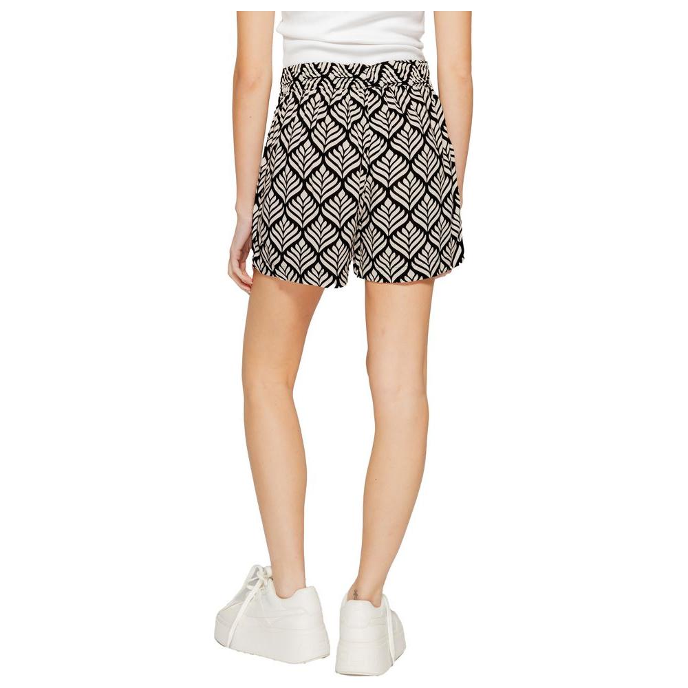 Jacqueline De Yong Black Viscose Short Jacqueline De Yong Light Gray