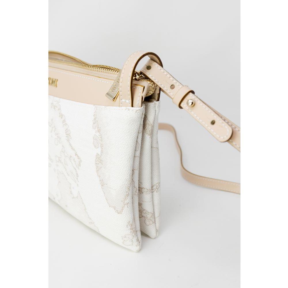 Alviero Martini Prima Classe White Polyethylene Handbag Alviero Martini Prima Classe Light Gray