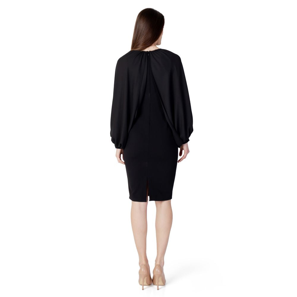 Rinascimento Black Polyester Dress Rinascimento Gray