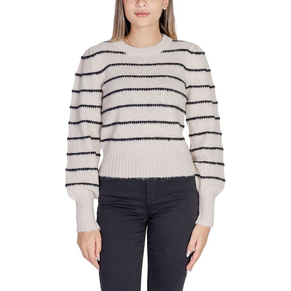 Jacqueline De Yong Gray Polyester Sweater Jacqueline De Yong Dark Slate Gray