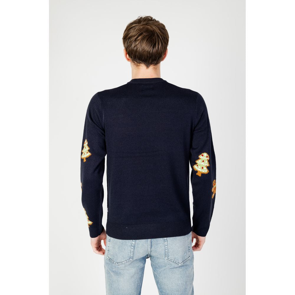 Only & Sons Blue Acrylic Sweater Only & Sons Lavender