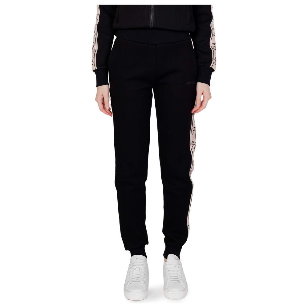 Guess Active Black Cotton Jeans & Pant Guess Active Light Gray