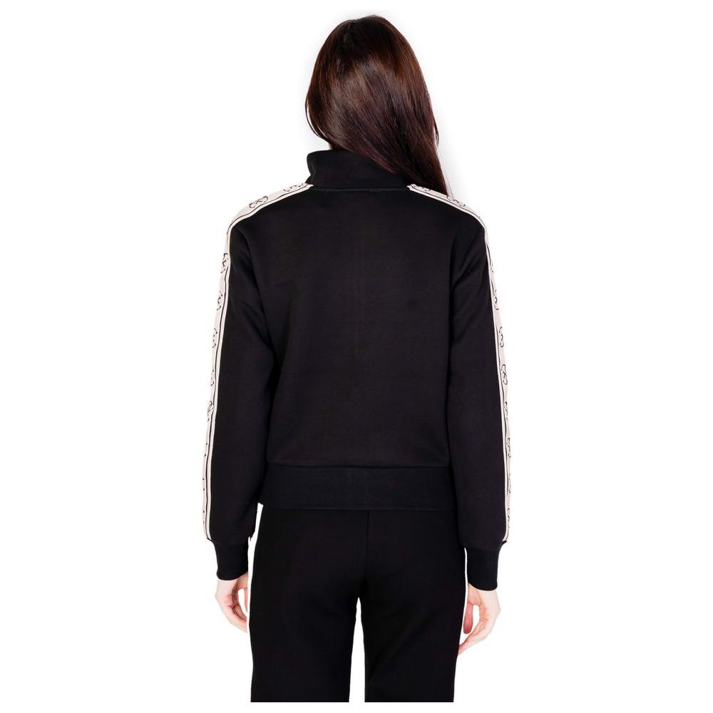 Guess Active Black Cotton Sweater Guess Active Black