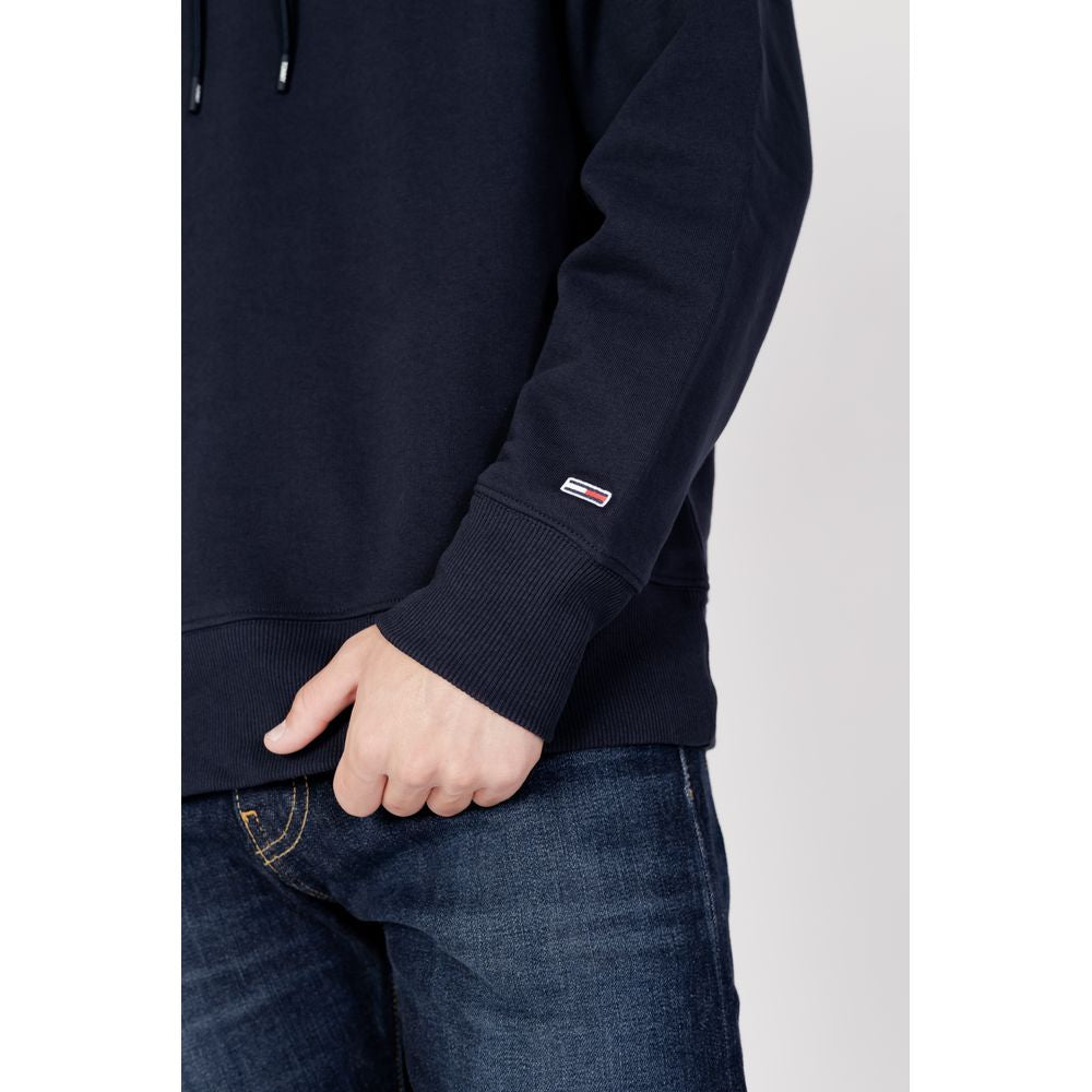 Tommy Hilfiger Jeans Blue Cotton Sweater Tommy Hilfiger Jeans Light Gray