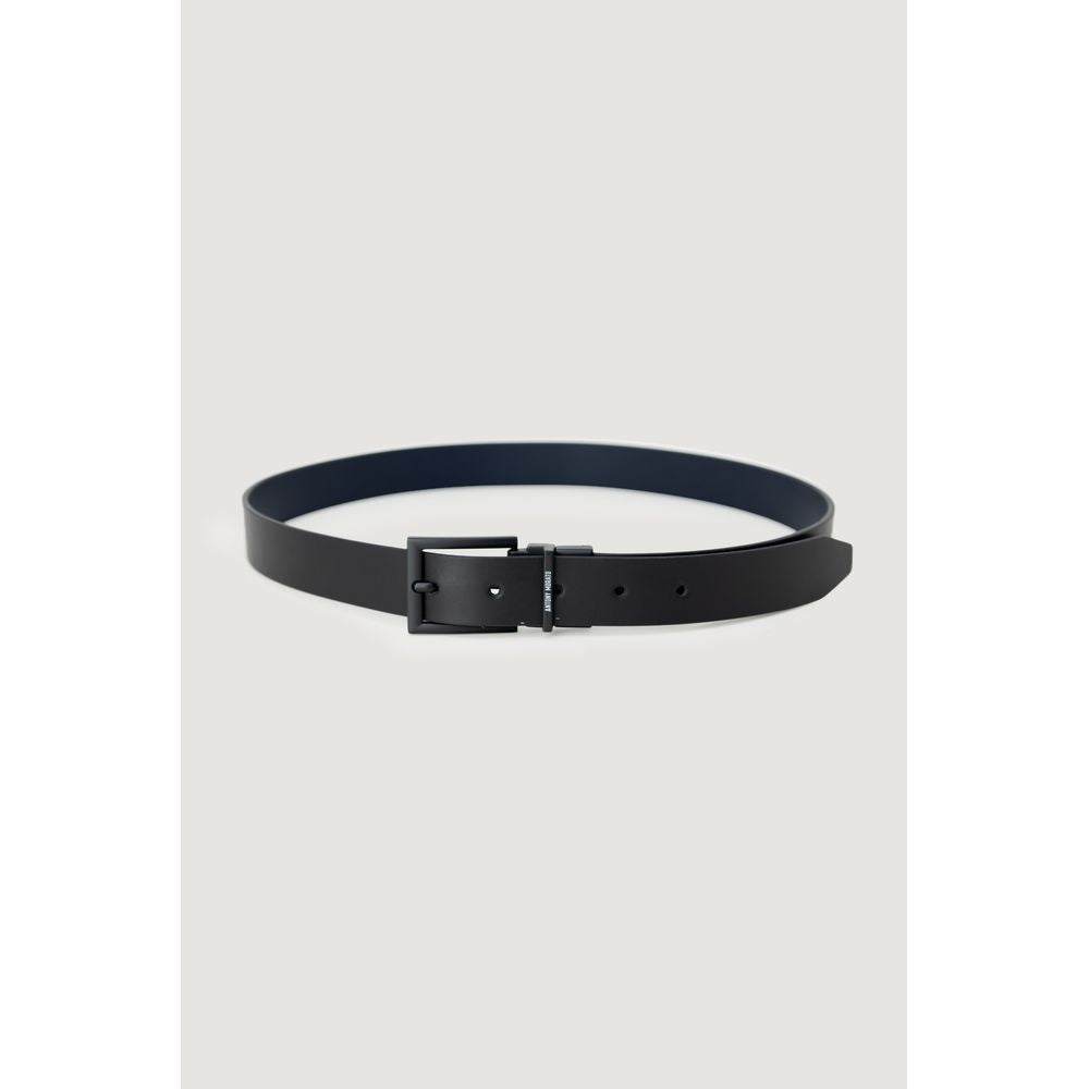 Antony Morato Black Leather Belt Antony Morato Lavender