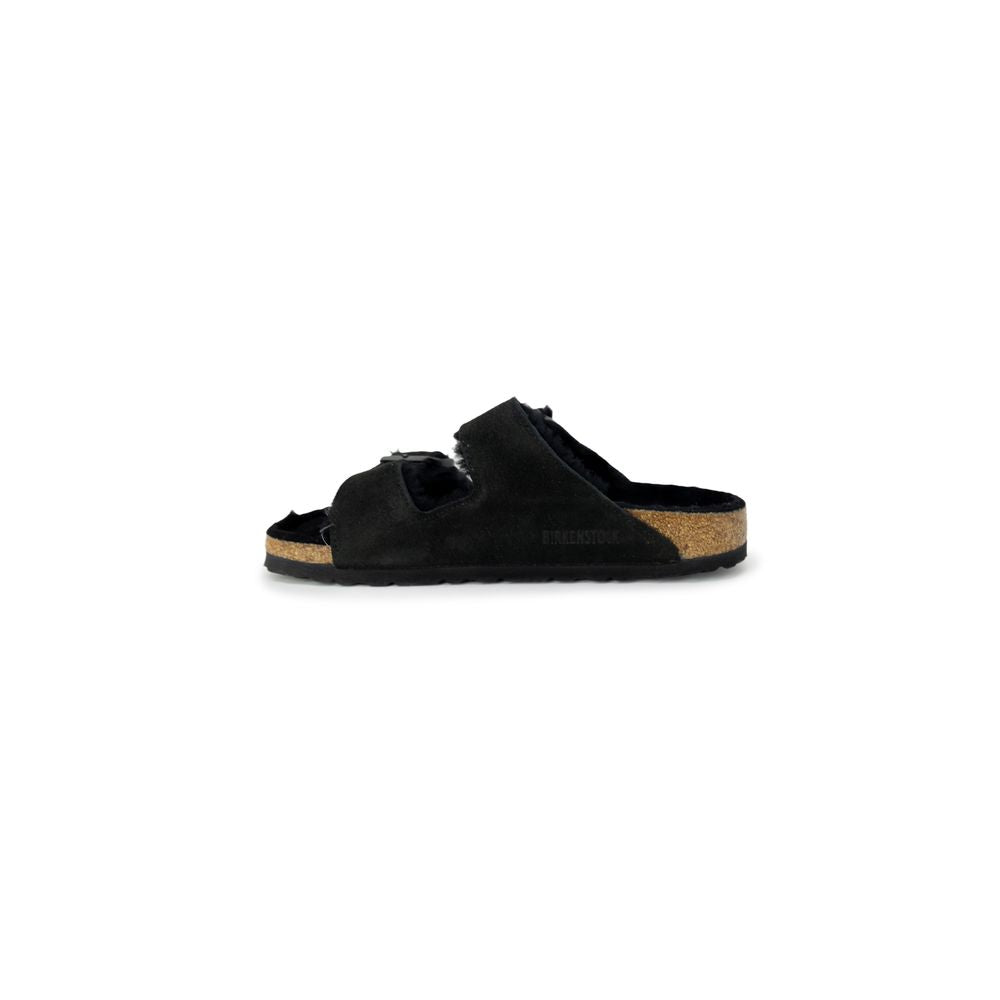 Birkenstock Black Suede Leather Sandal Birkenstock Light Gray