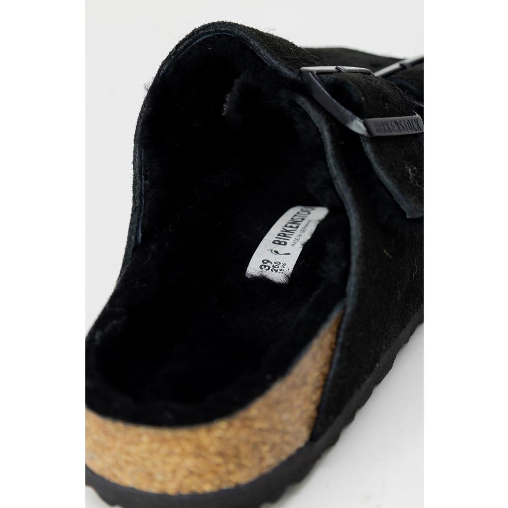 Birkenstock Black Suede Leather Sandal Birkenstock Black