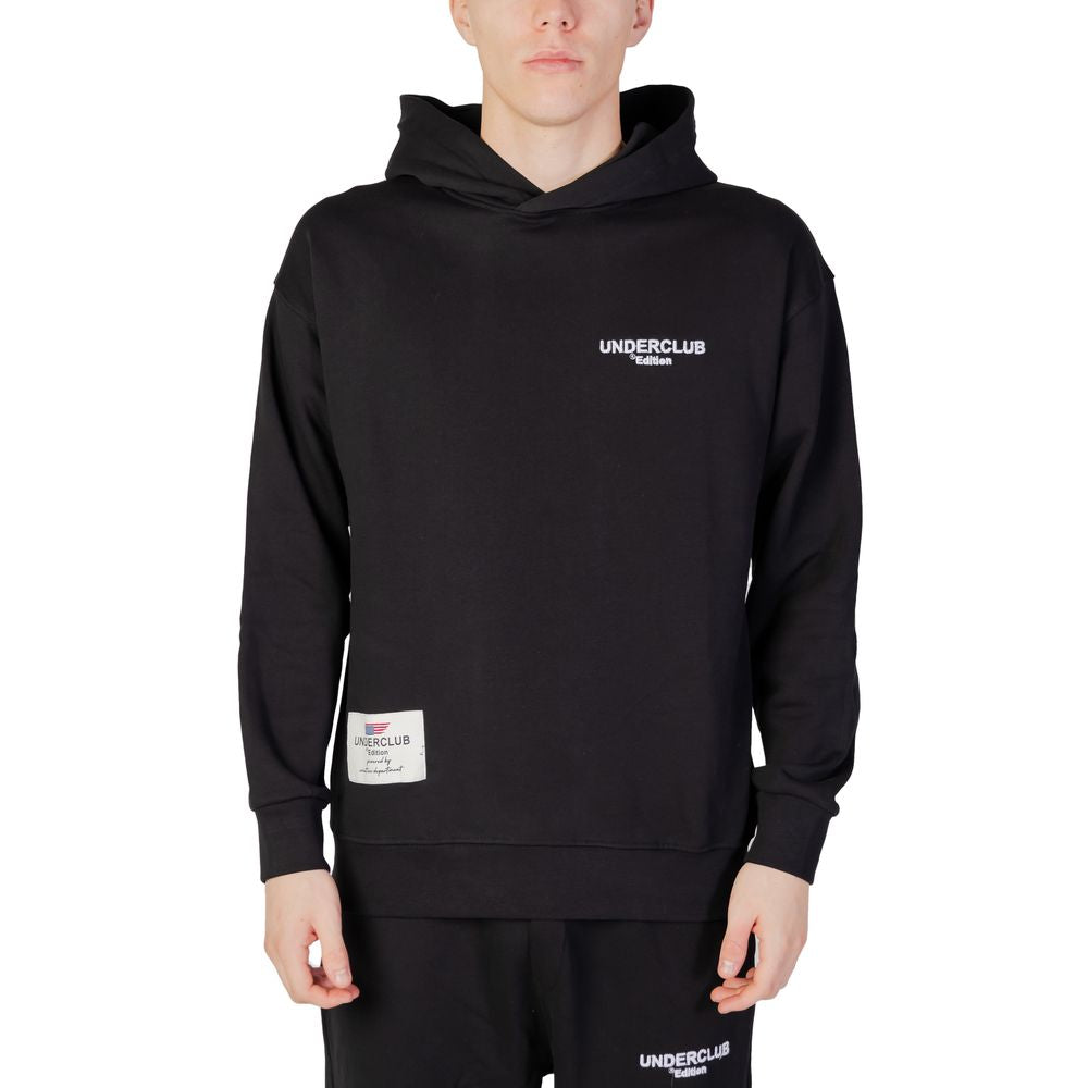 Underclub Black Cotton Sweater Underclub Black