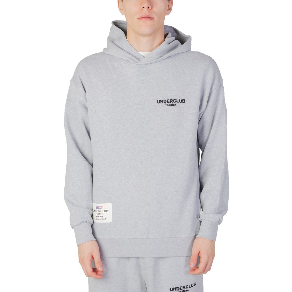 Underclub Gray Cotton Sweater Underclub Gray
