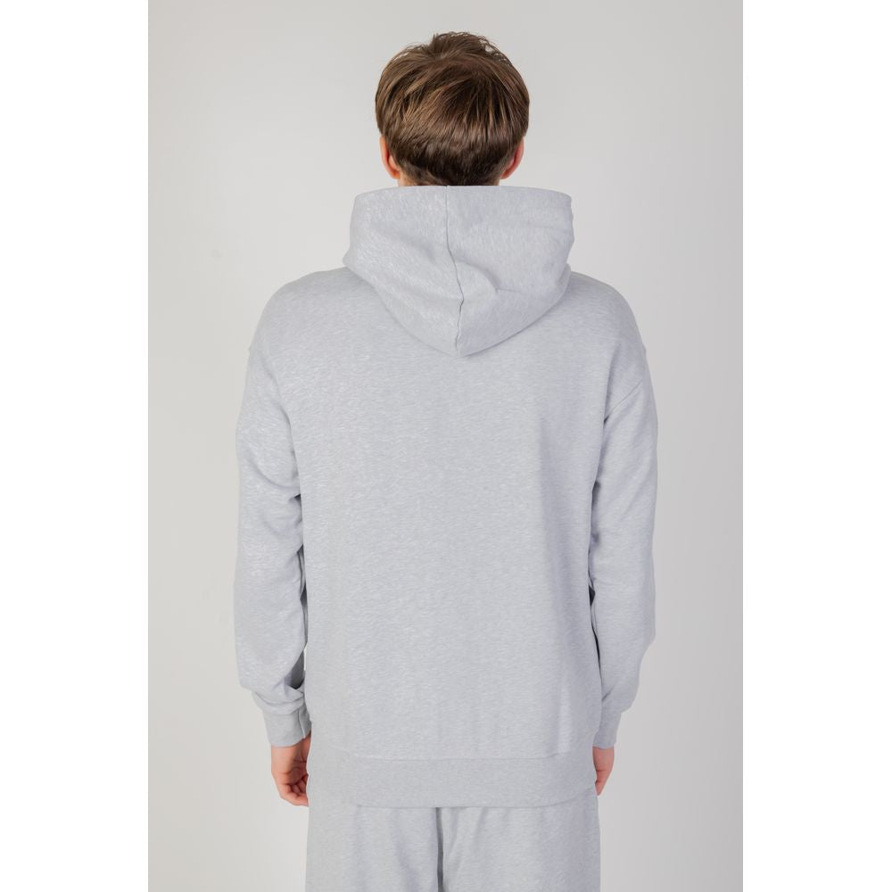 Underclub Gray Cotton Sweater Underclub Light Gray