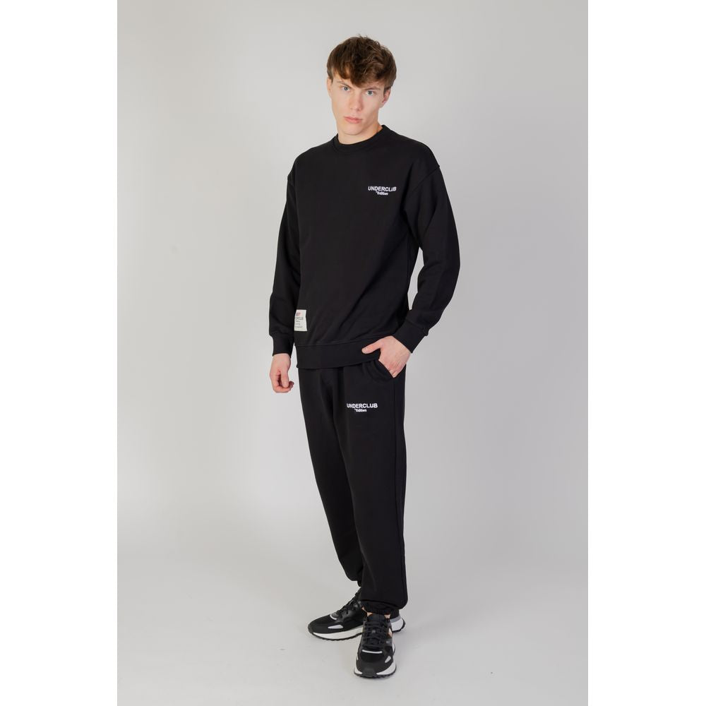 Underclub Black Cotton Sweater Underclub Gray