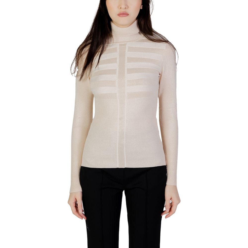 Morgan De Toi Pink Viscose Sweater Morgan De Toi Black