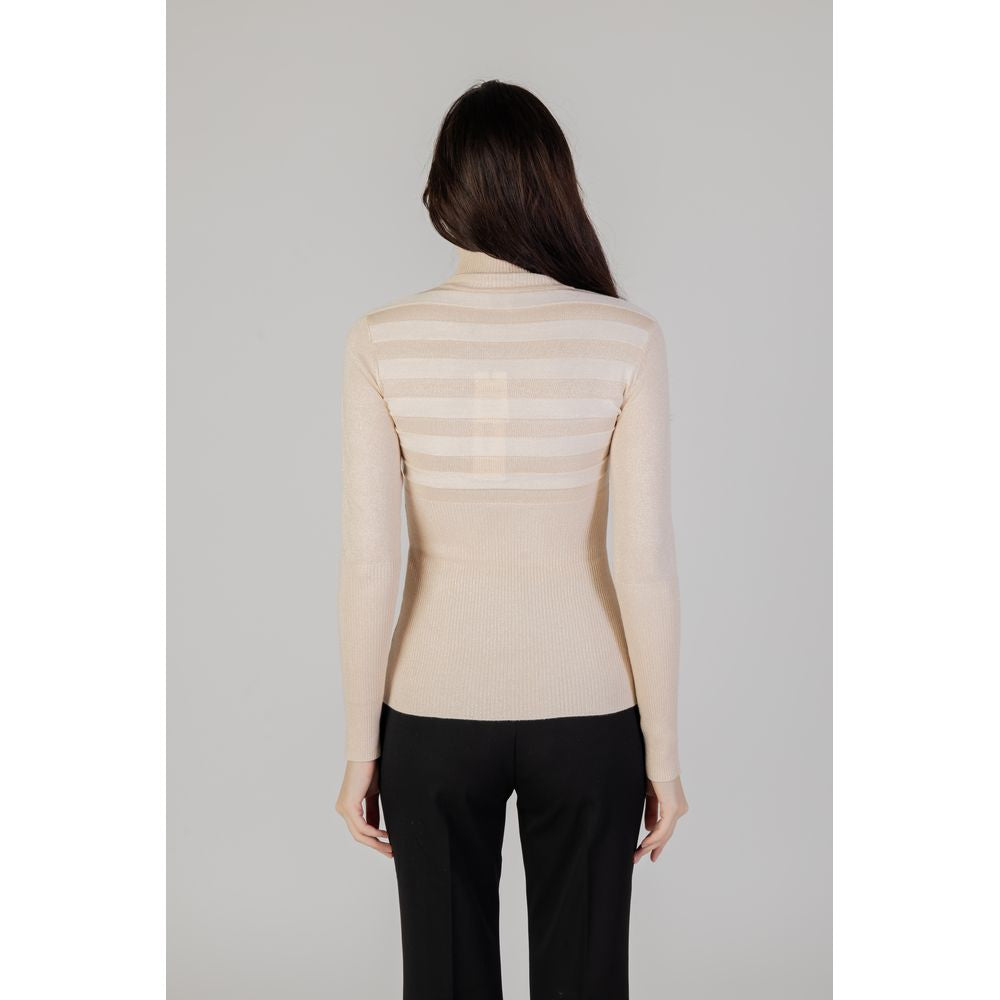 Morgan De Toi Pink Viscose Sweater Morgan De Toi Gray