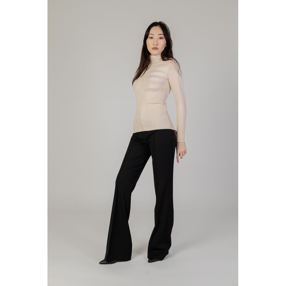 Morgan De Toi Pink Viscose Sweater Morgan De Toi Gray