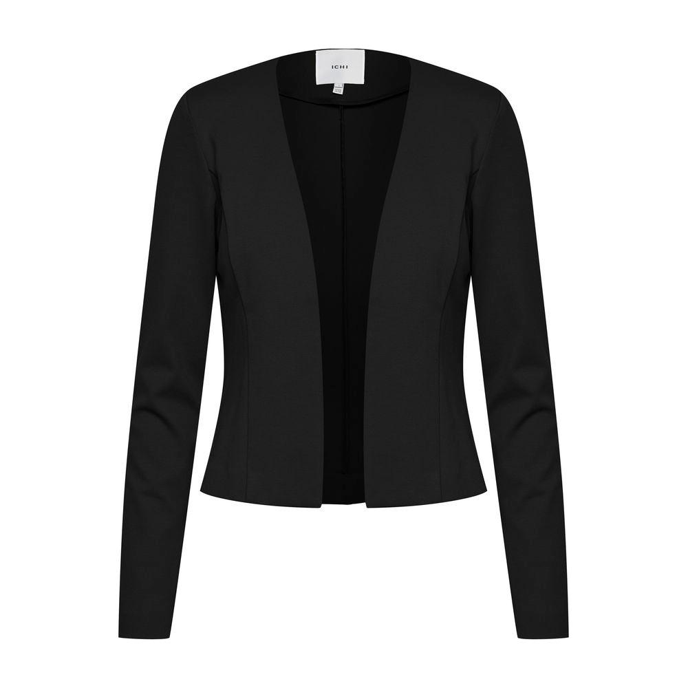 ICHI Black Polyester Suits & Blazer ICHI Black