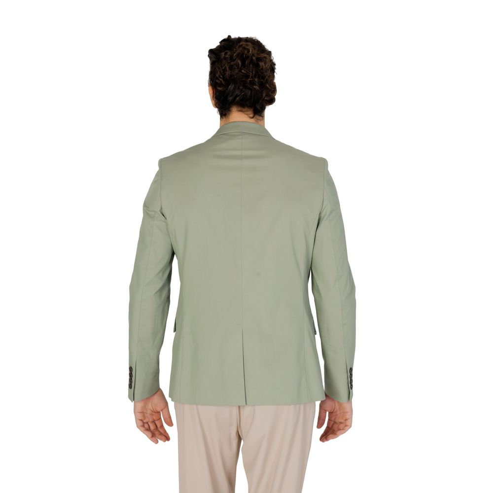 Antony Morato Green Cotton Suit Antony Morato Dark Gray