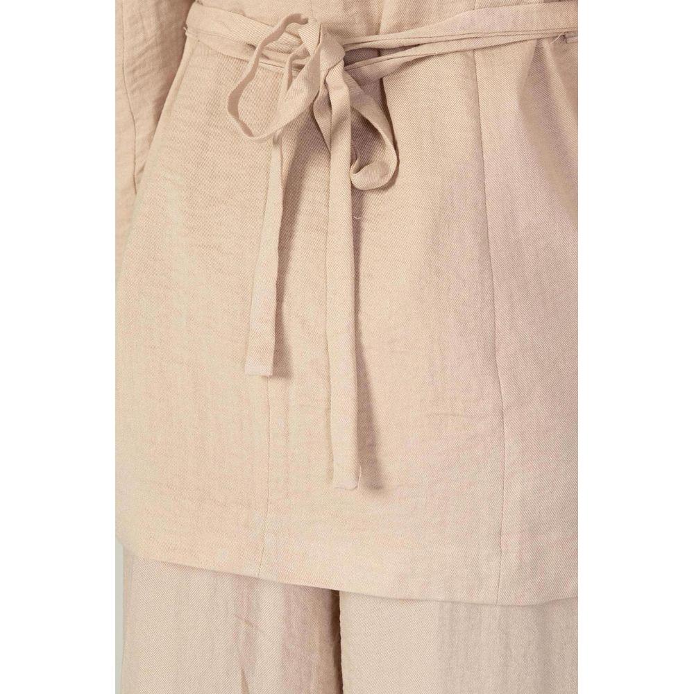 Vero Moda Pink Viscose Suits & Blazer Vero Moda Gray