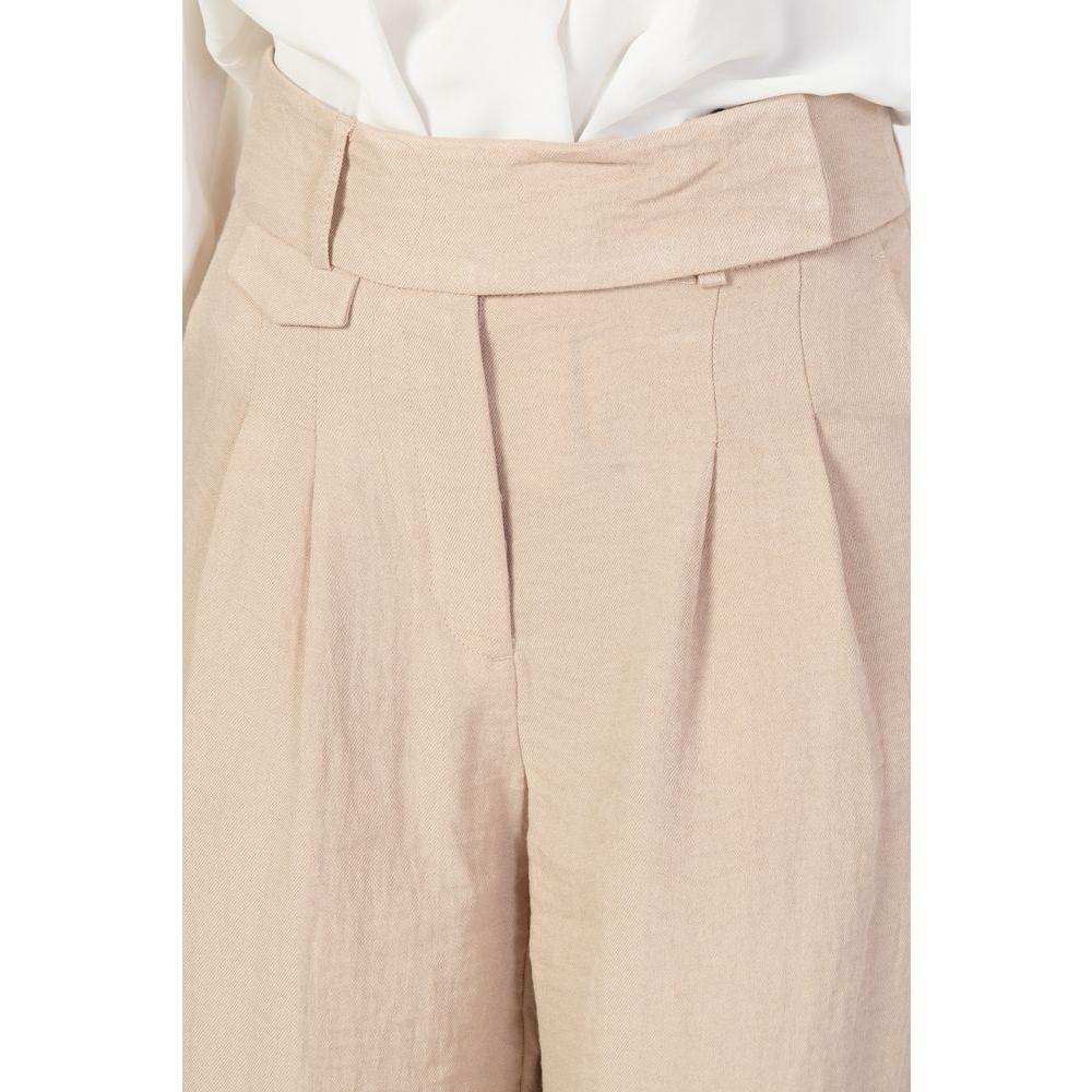 Vero Moda Pink Viscose Jeans & Pant Vero Moda Light Gray