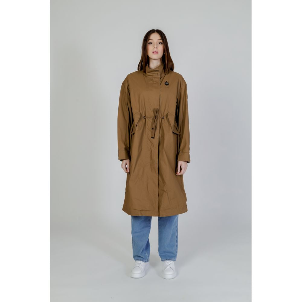 Blauer Green Cotton Jackets & Coat Blauer Gray