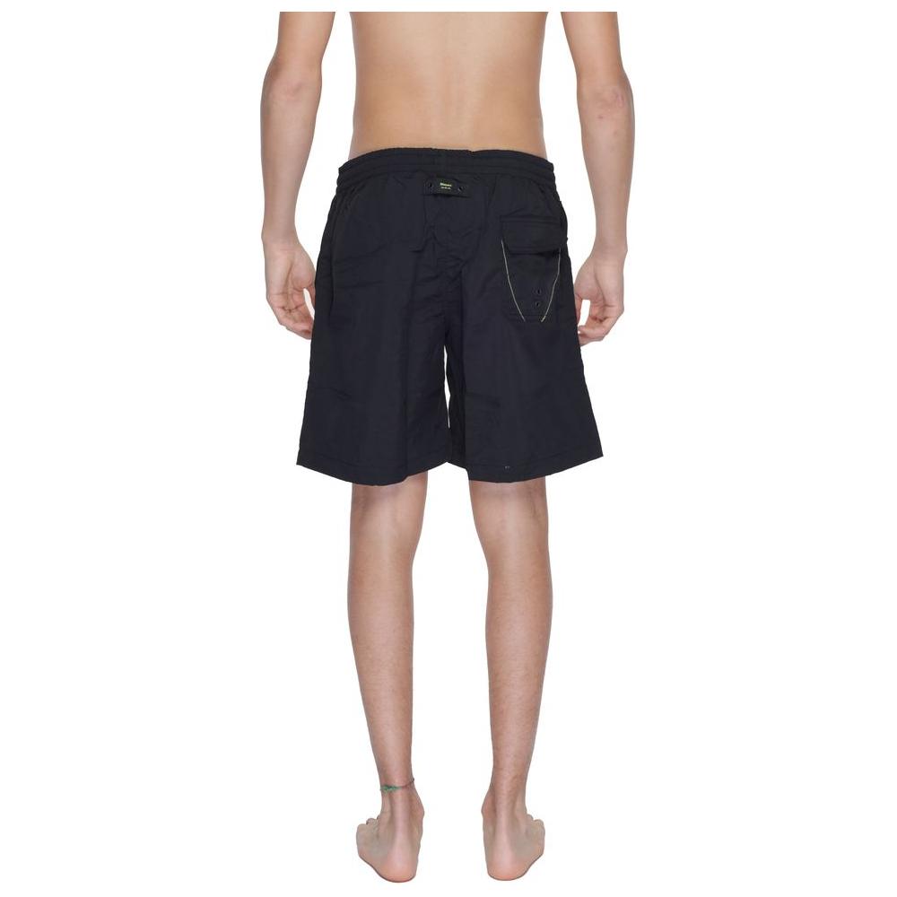 Blauer Black Polyamide Swimwear Blauer Rosy Brown