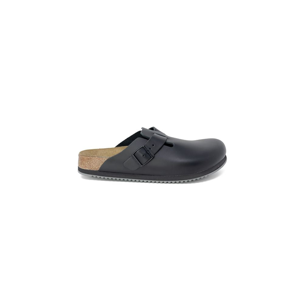 Birkenstock Black Leather Sandal Birkenstock Dark Slate Gray