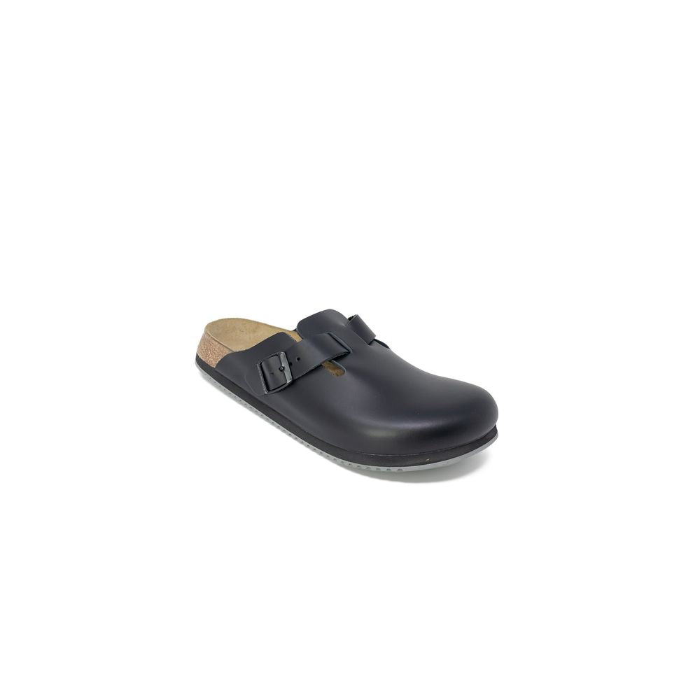 Birkenstock Black Leather Sandal Birkenstock Dark Slate Gray