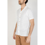 Hamaki-Ho White Linen Shortsleeve HA-13516300008-IT48 | L