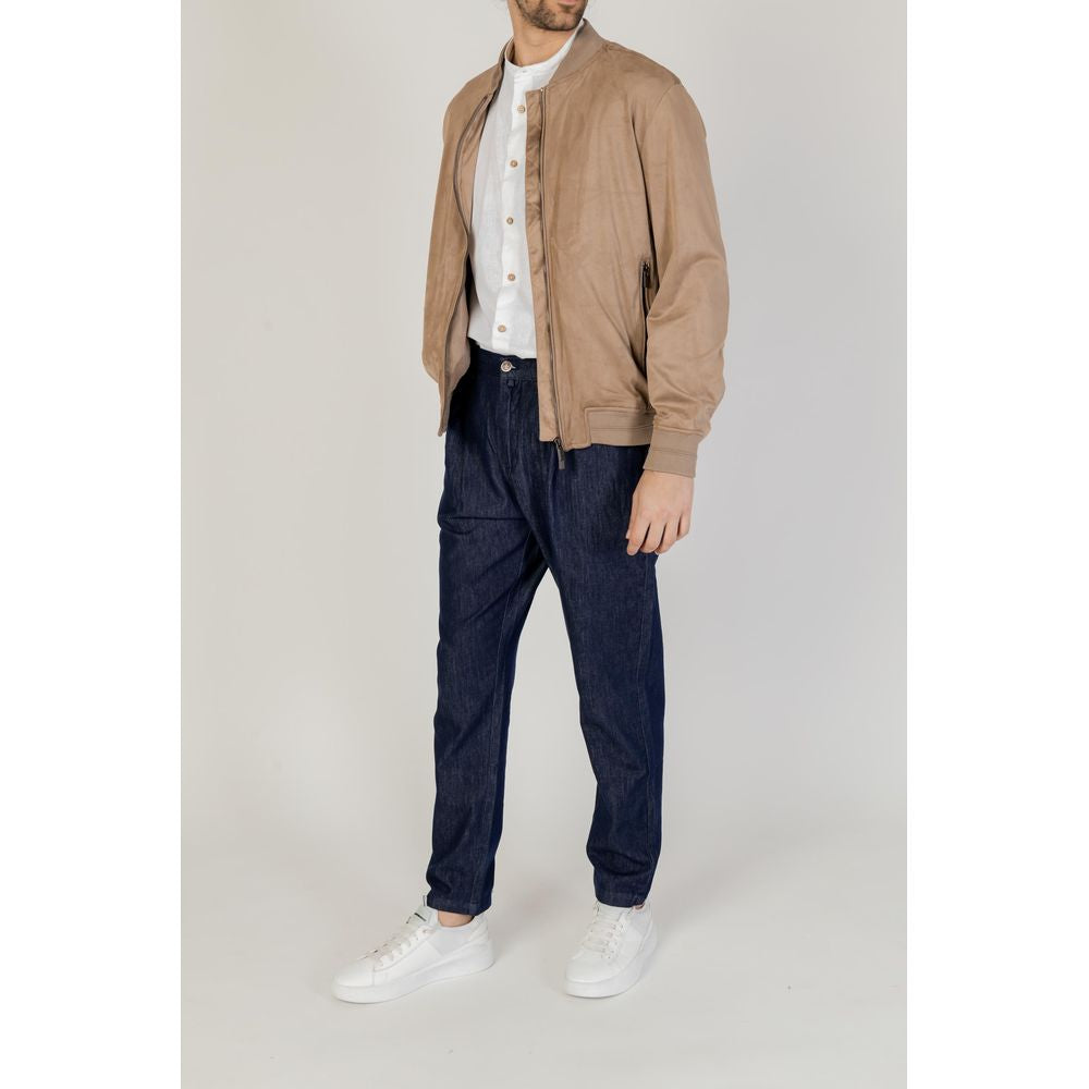 Hamaki-Ho Gray Polyester Jacket Hamaki-Ho Gray