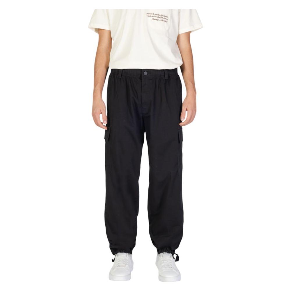 Calvin Klein Jeans Black Recycled Cotton Jeans & Pant Calvin Klein Jeans Black