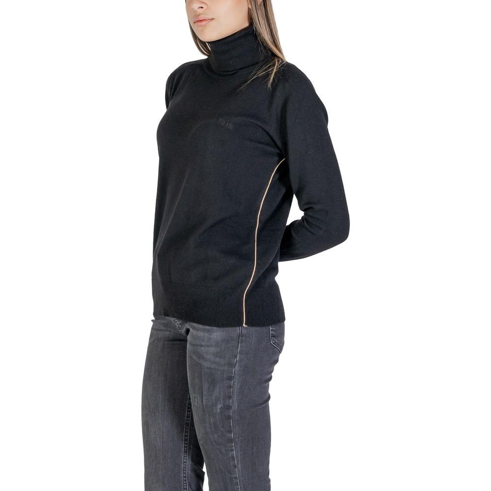 Alviero Martini Prima Classe Black Viscose Sweater Alviero Martini Prima Classe Dark Slate Gray