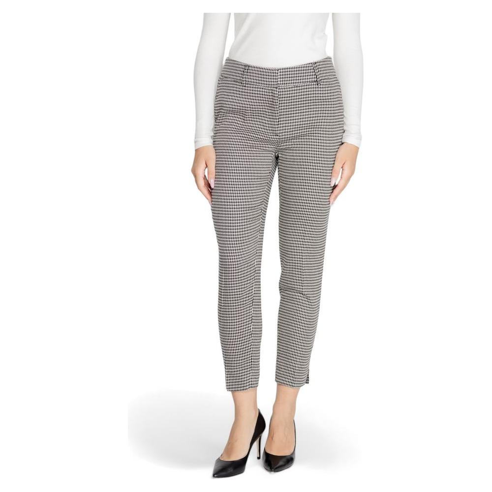 Only Black Polyester Jeans & Pant Only Light Gray