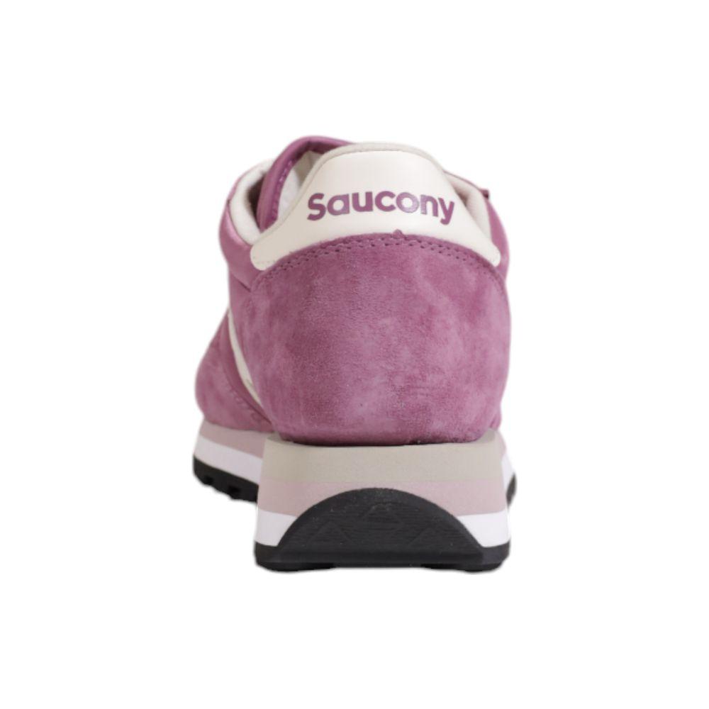 Saucony Pink Suede Leather Sneaker Saucony Rosy Brown