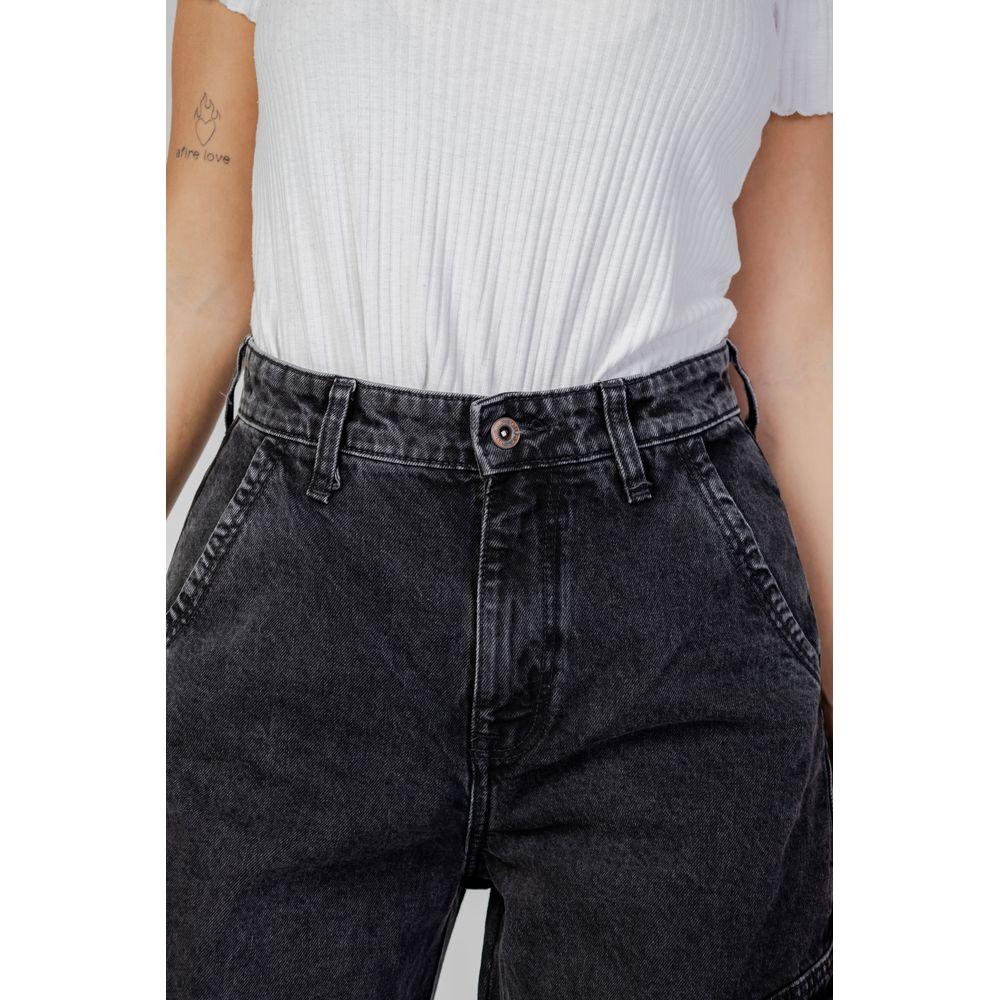 Only Black Cotton Jeans & Pant Only Dark Slate Gray
