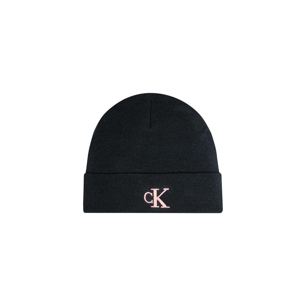Calvin Klein Jeans Pink Recycled Polyester Hat Calvin Klein Jeans Black