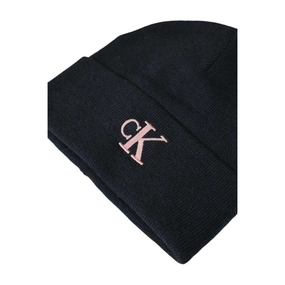 Calvin Klein Jeans Pink Recycled Polyester Hat Calvin Klein Jeans Black