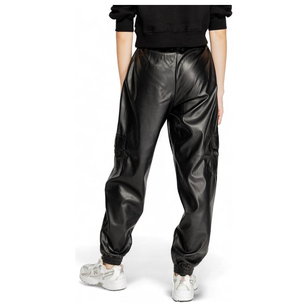 Only Black Polyester Jeans & Pant Only Light Gray