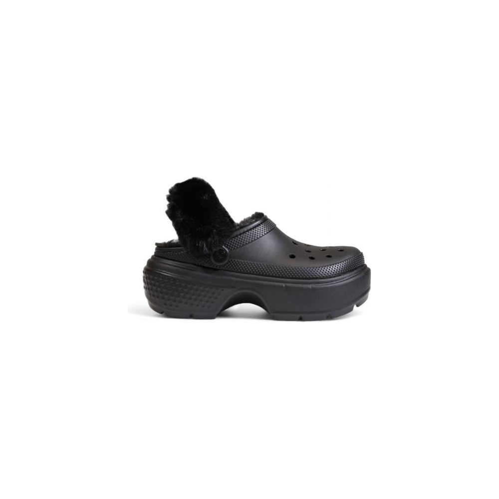 Crocs Black Synthetic Sandal Crocs Dark Slate Gray