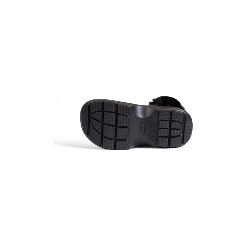 Crocs Black Synthetic Sandal Crocs Dark Slate Gray