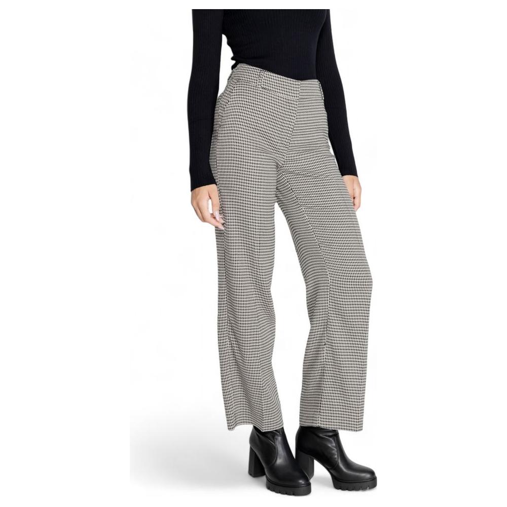 Only Black Polyester Jeans & Pant Only Gray