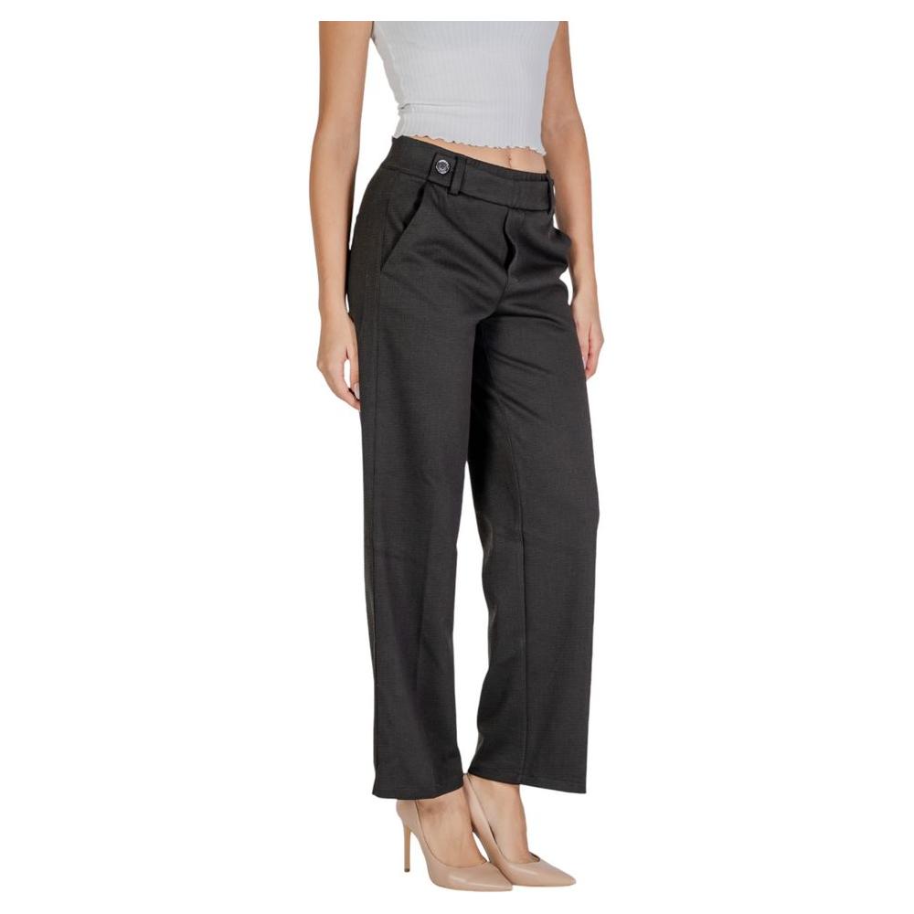 Street One Black Polyester Jeans & Pant Street One Tan