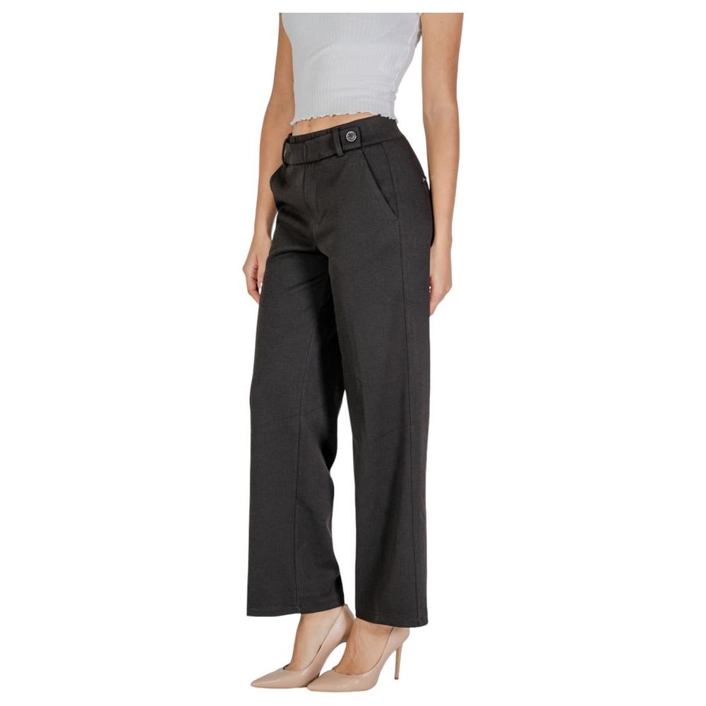 Street One Black Polyester Jeans & Pant Street One Tan