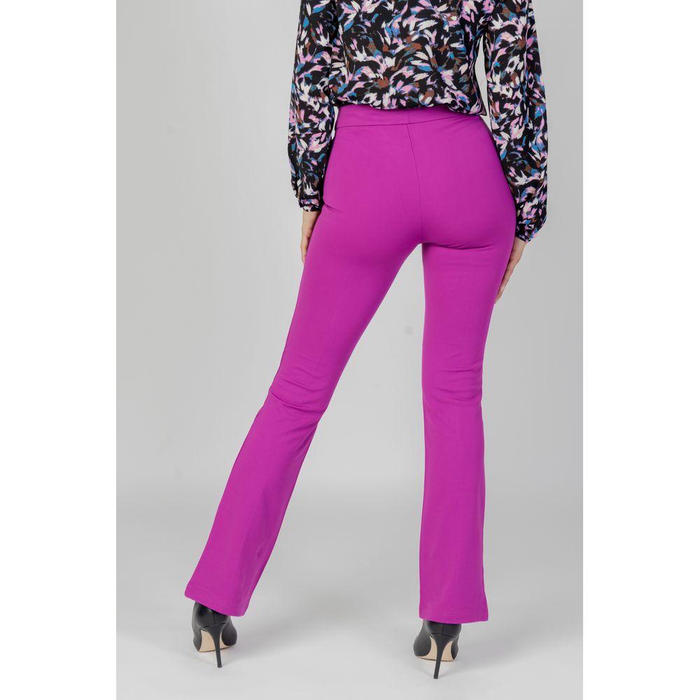 Only Pink Viscose Jeans & Pant Only Gray