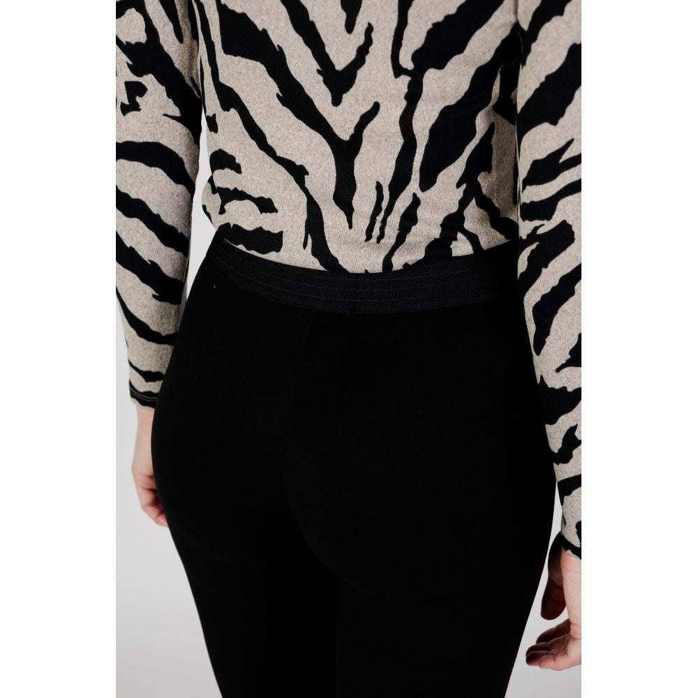 Only Black Viscose Jeans & Pant Only Gray