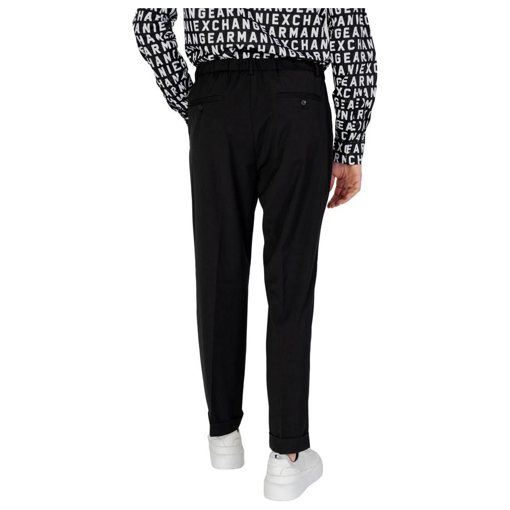 Antony Morato Black Polyester Jeans & Pant Antony Morato Light Gray