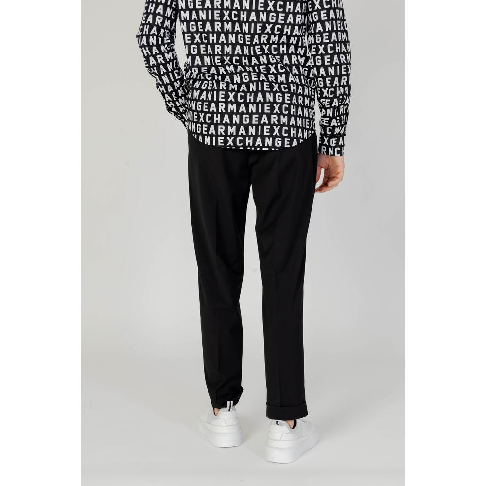 Antony Morato Black Polyester Jeans & Pant Antony Morato Light Gray