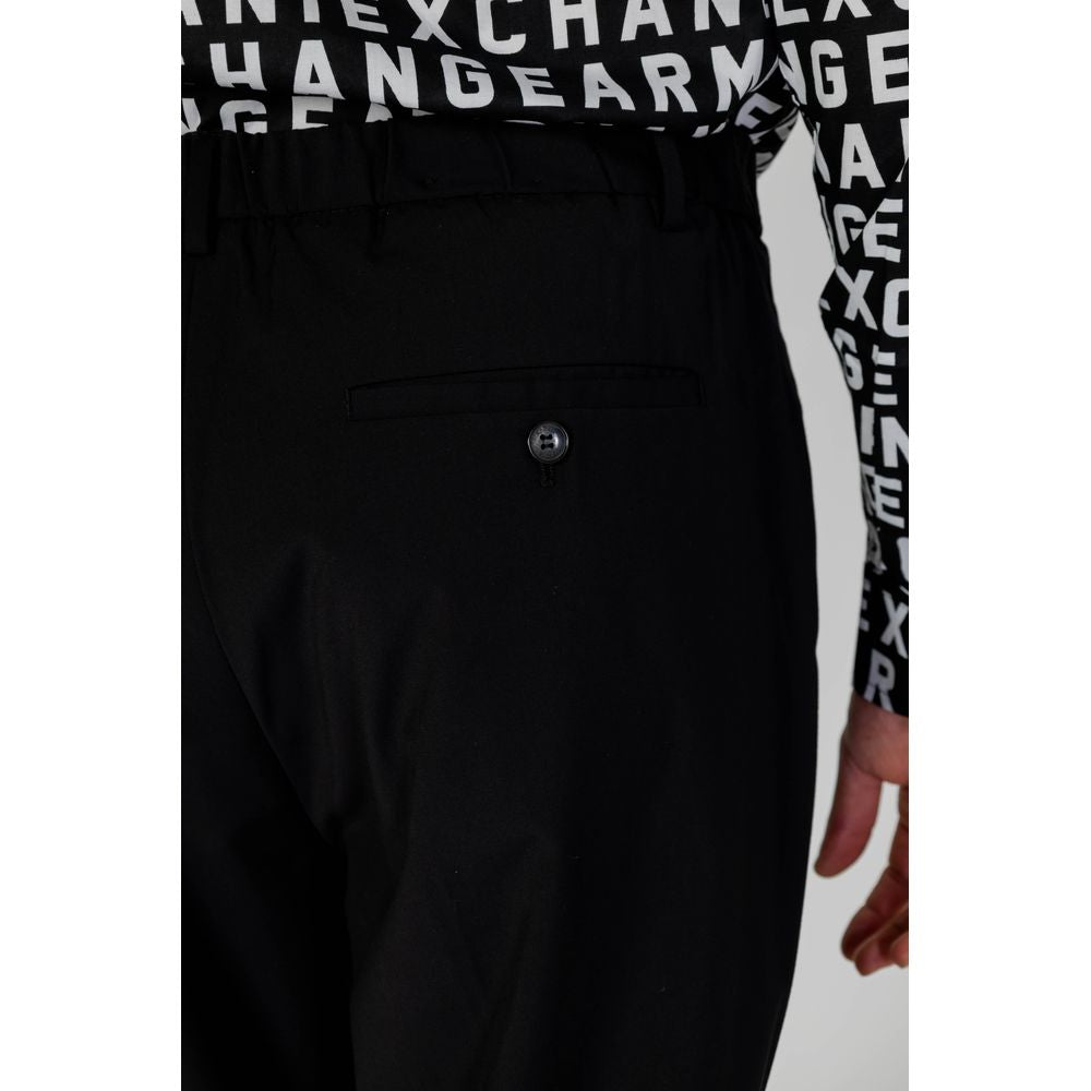 Antony Morato Black Polyester Jeans & Pant Antony Morato Black