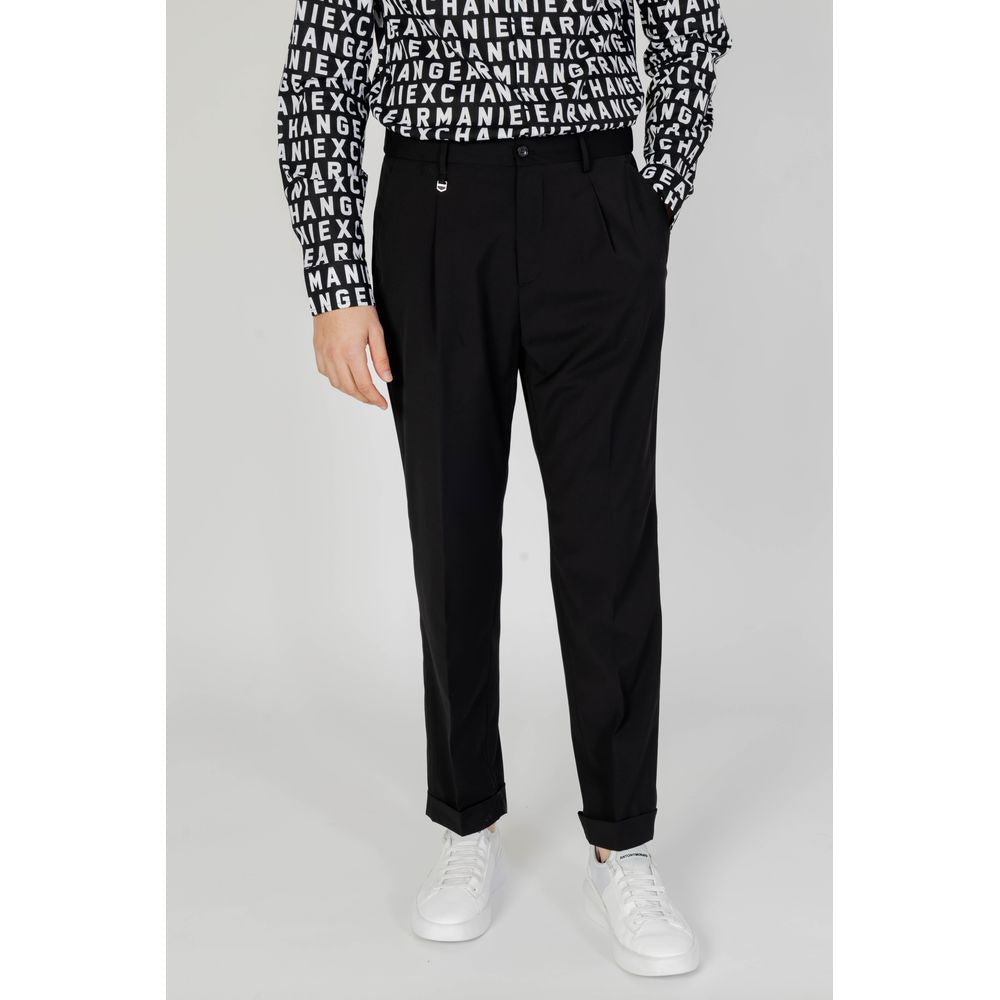 Antony Morato Black Polyester Jeans & Pant Antony Morato Black