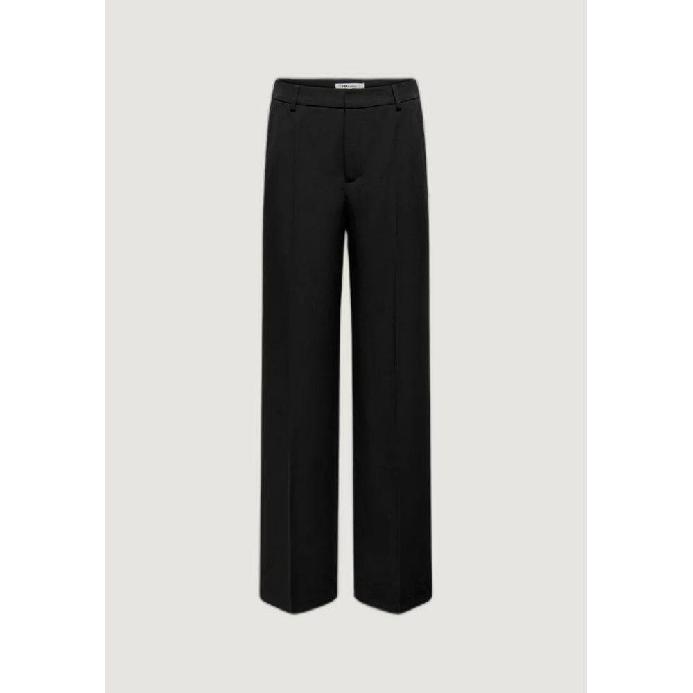 Only Black Polyester Jeans & Pant Only Black