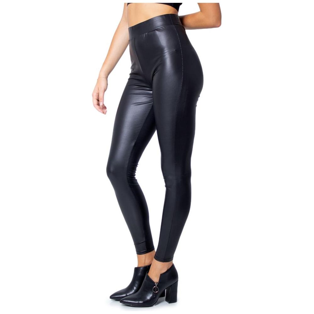 Only Black Polyester Jeans & Pant Only Dark Slate Gray