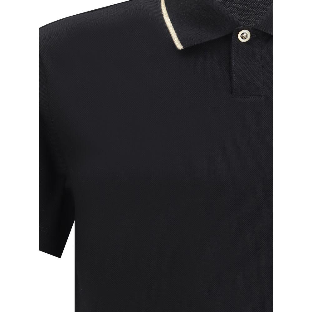Versace Polo Shirt Versace Black